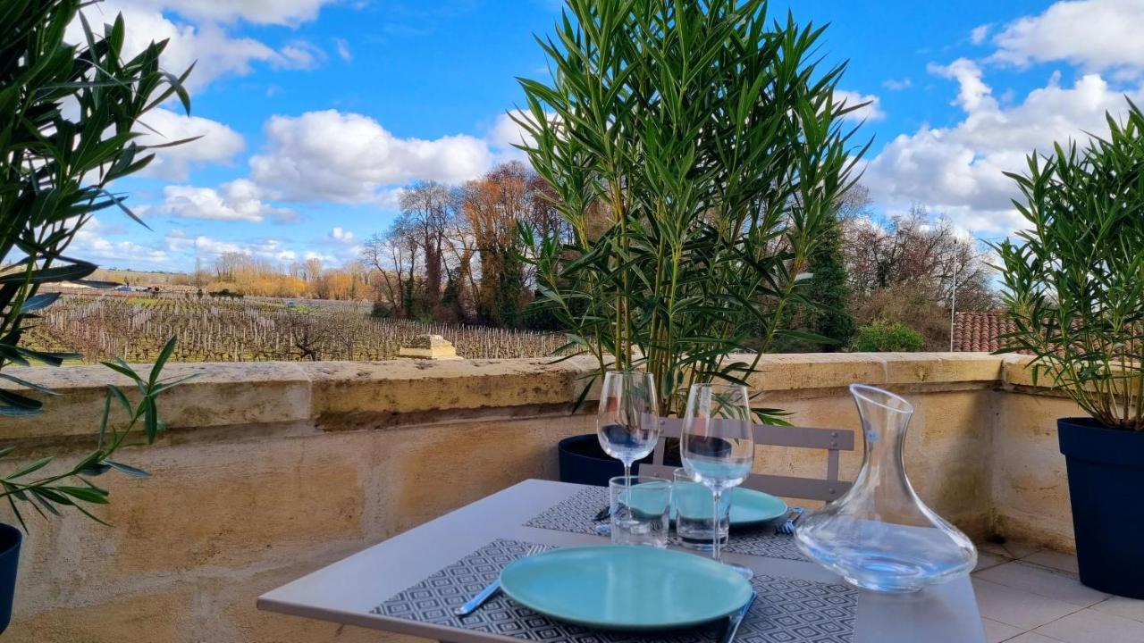 Apartamento La Maison Des Vignes Saint Emilion Exterior foto