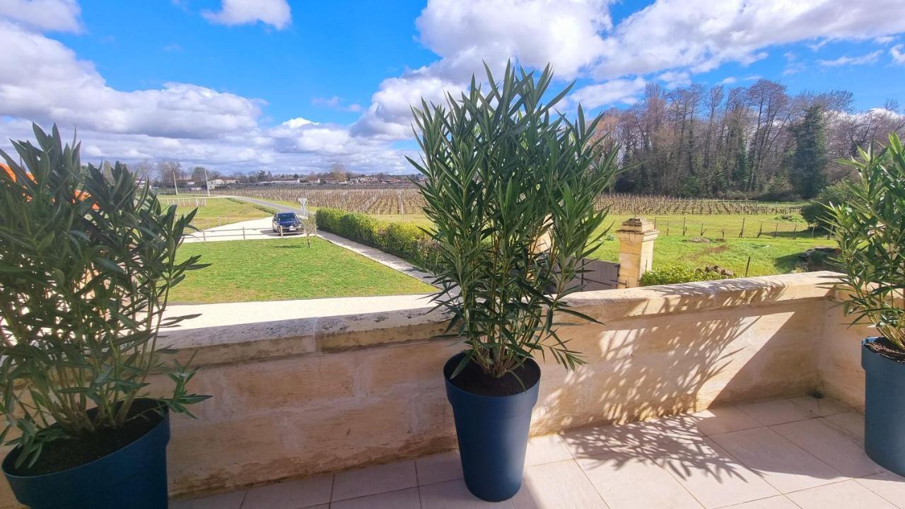 Apartamento La Maison Des Vignes Saint Emilion Exterior foto